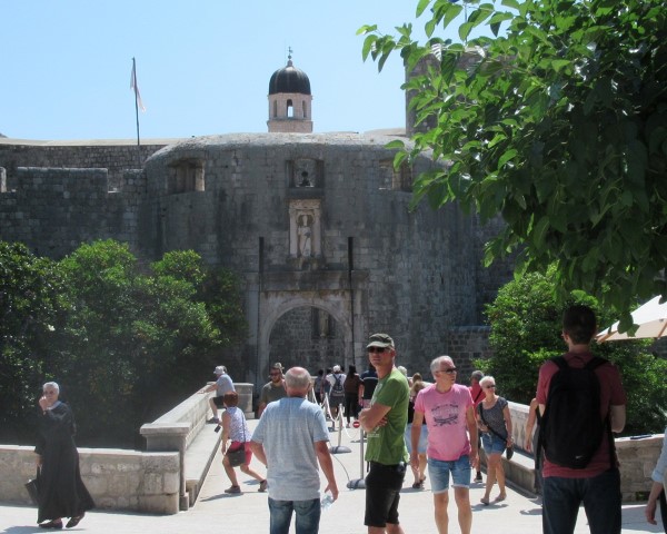 Oude stadspoort Dubrovnik